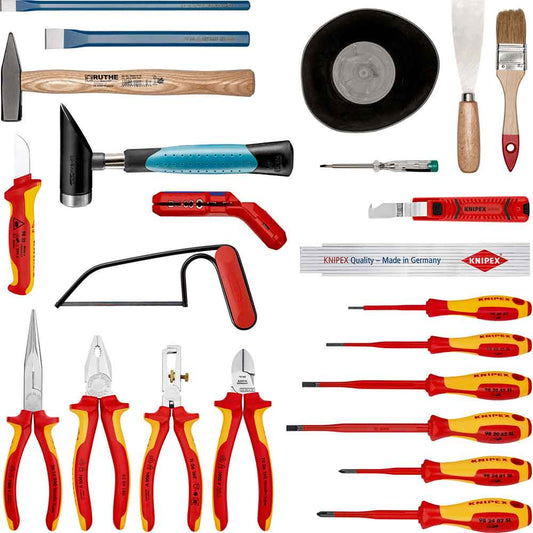 Knipex Garnitura Alata Za Elektroinstalatere U Torbi “Classic” Electric / 23 dijelna – 00 21 02 EL by Knipex 00 21 02 EL