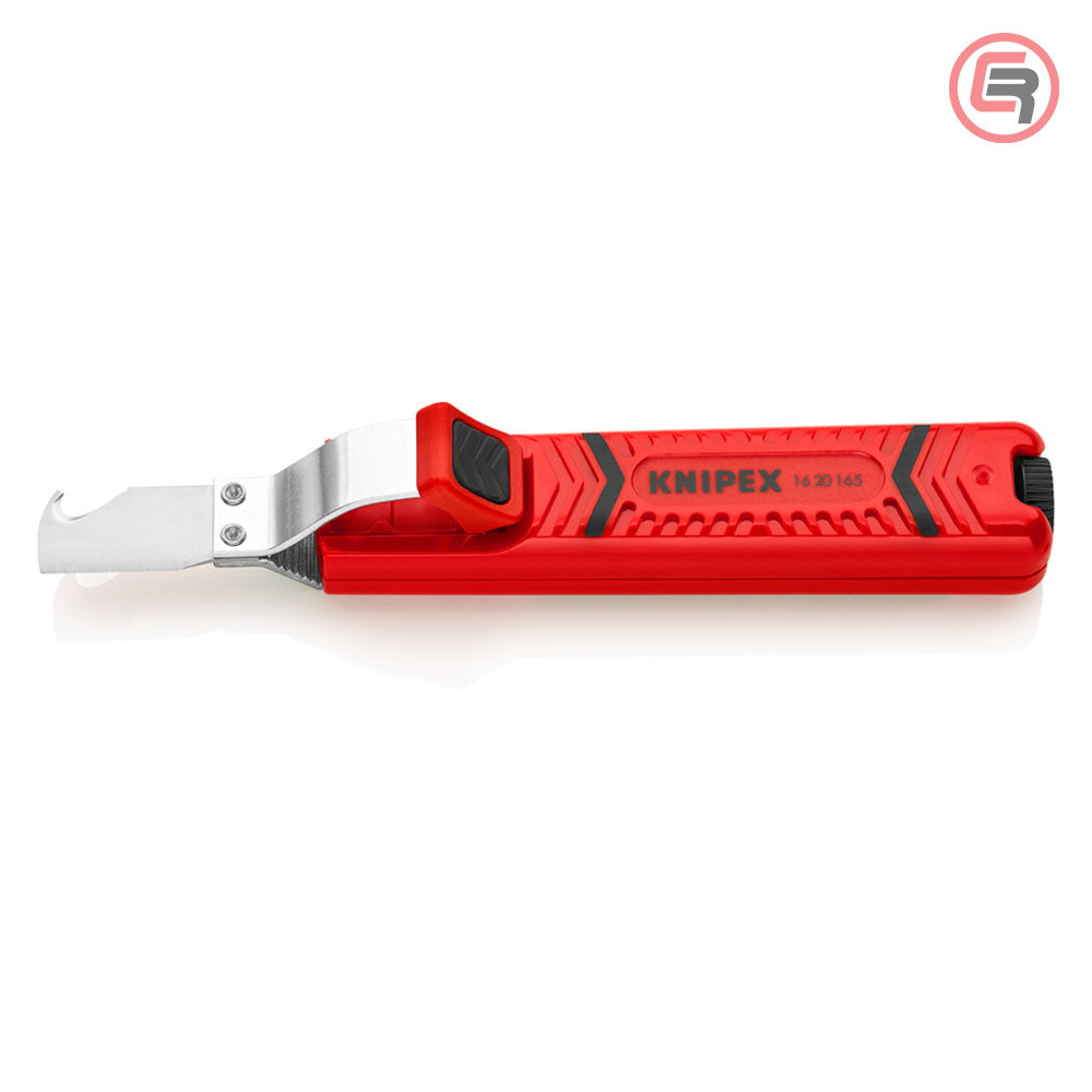 Knipex Nož Za Skidanje Izolacije Sa Kukom Jokari 165mm – 16 20 165 SB by Knipex 16 20 165 SB Alati Za Električare