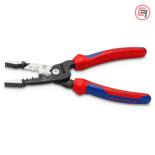 Knipex Kliješta Elektroinstalacijska Multifunkcionalna 200 mm – 13 72 200 ME by Knipex 13 72 200 ME Kliješta - detalj 2