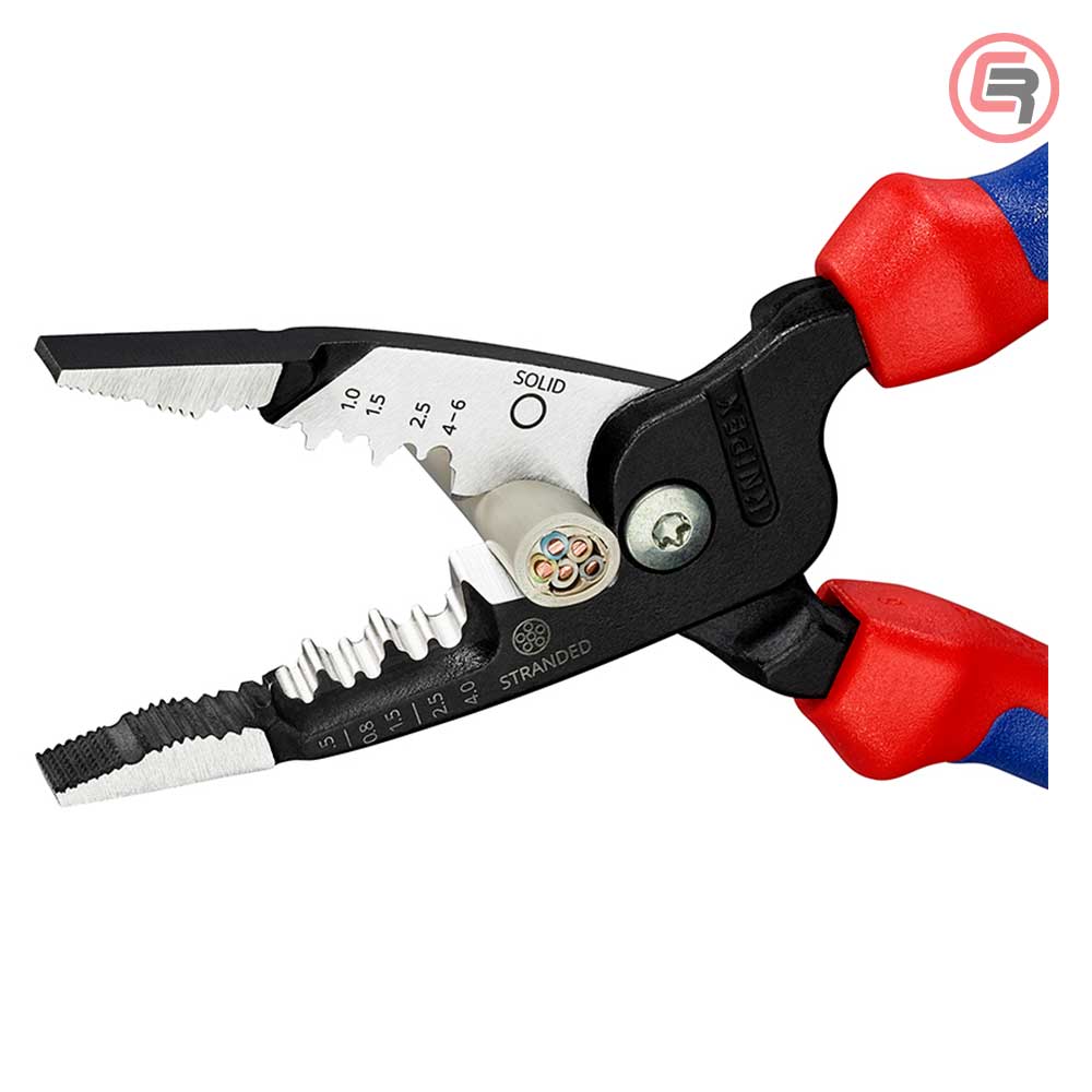 Knipex Kliješta Elektroinstalacijska Multifunkcionalna 200 mm – 13 72 200 ME by Knipex 13 72 200 ME Kliješta - detalj 4