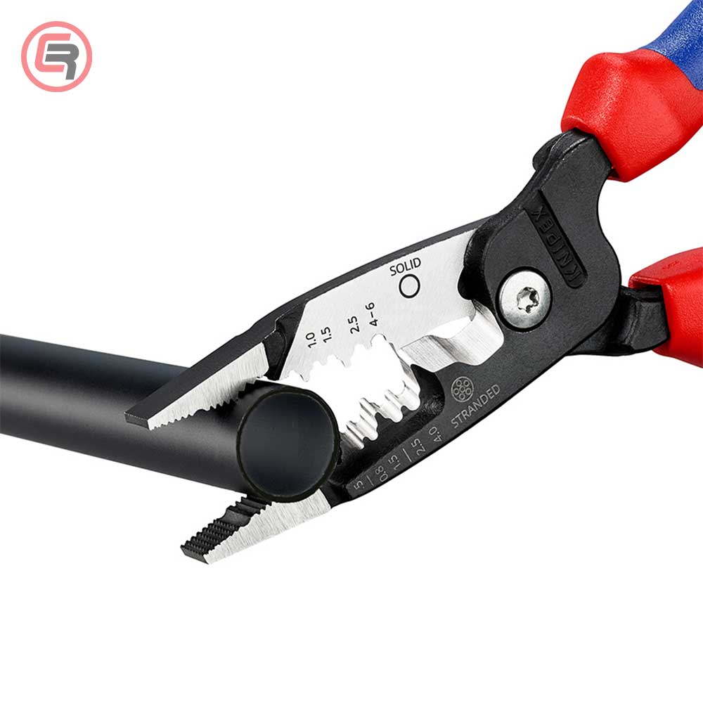Knipex Kliješta Elektroinstalacijska Multifunkcionalna 200 mm – 13 72 200 ME by Knipex 13 72 200 ME Kliješta - detalj 5