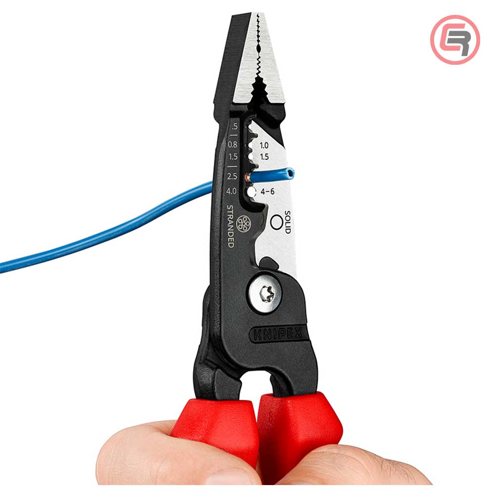 Knipex Kliješta Elektroinstalacijska Multifunkcionalna 200 mm – 13 72 200 ME by Knipex 13 72 200 ME Kliješta - detalj 8