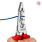 Knipex Kliješta Elektroinstalacijska Multifunkcionalna 200mm 1000V – 13 76 200 ME by Knipex 13 76 200 ME Izolovani Alat VDE