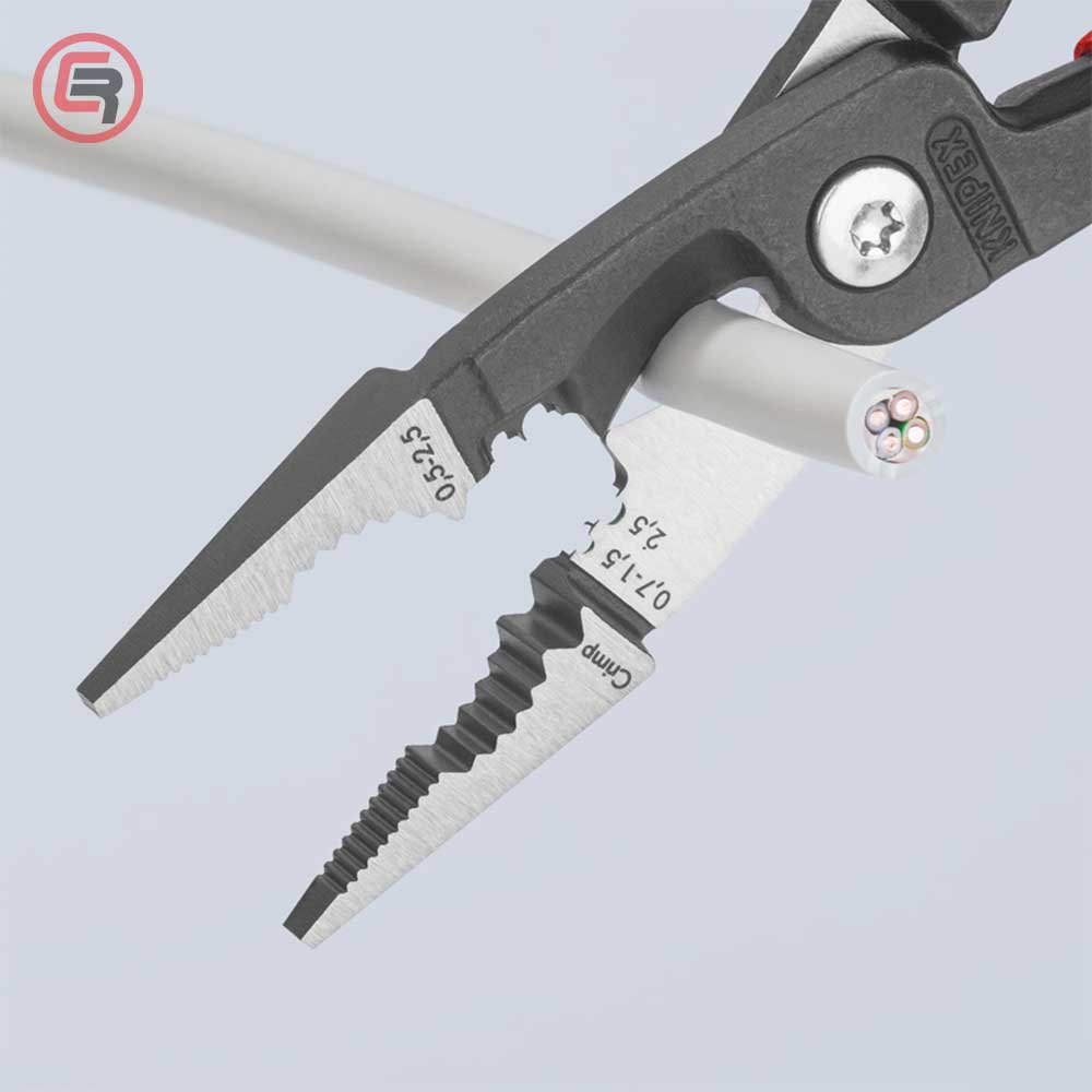 Knipex Kliješta Elektroinstalacijska Multifunkcionalna 200 mm – 13 82 200 by Knipex 13 82 200 Kliješta - detalj 4