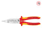 Knipex Kliješta Elektroinstalacijska Multifunkcionalna 200mm 1000V – 13 86 200 by Knipex 13 86 200 Izolovani Alat VDE 1000V