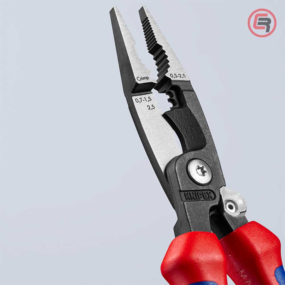 Knipex Kliješta Elektroinstalacijska Multifunkcionalna 200 mm Sa Kočnicom – 13 92 200 by Knipex 13 92 200 Kliješta - detalj 7