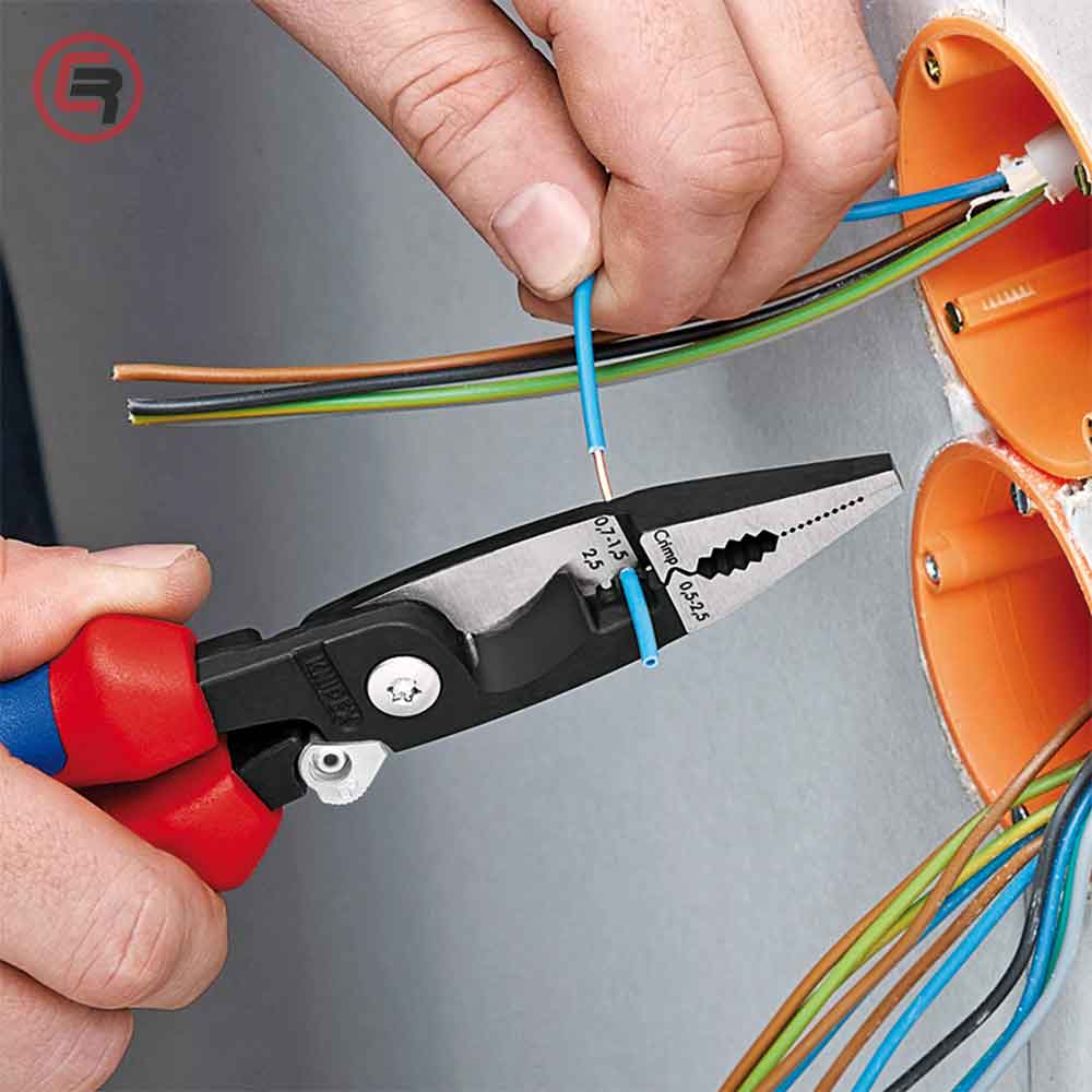 Knipex Kliješta Elektroinstalacijska Multifunkcionalna 200 mm Sa Kočnicom – 13 92 200 by Knipex 13 92 200 Kliješta - detalj 9
