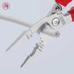 Knipex Kliješta Elektroinstalacijska Multifunkcionalna 200mm Sa Kočnicom 1000V – 13 96 200 by Knipex 13 96 200 Izolovani