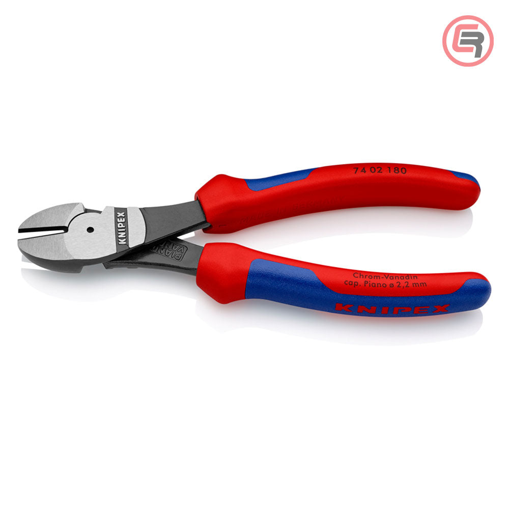 Knipex Kliješta Bočna Sječa – Sječice Ojačana 180mm – 74 02 180 by Knipex 74 02 180 Kliješta - detalj 2