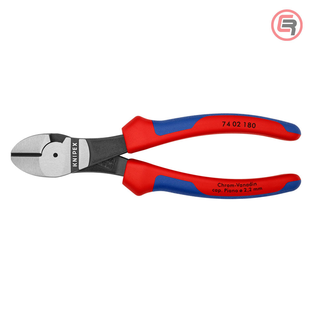 Knipex Kliješta Bočna Sječa – Sječice Ojačana 180mm – 74 02 180 by Knipex 74 02 180 Kliješta - detalj 3