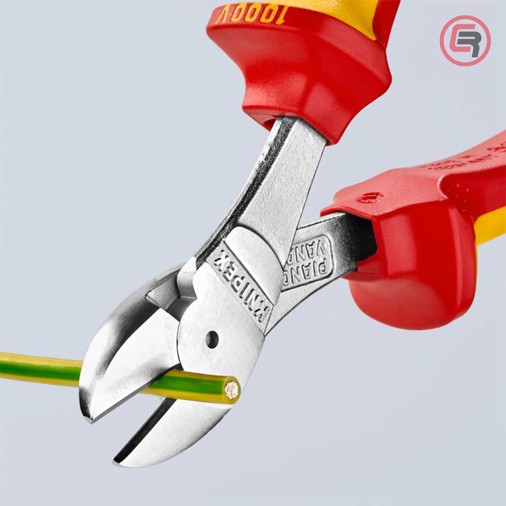 Knipex Kliješta Bočna Sječa – Sječice Ojačana 160mm 1000V – 74 06 160 by Knipex 74 06 160 Izolovani Alat VDE 1000V - detalj 4
