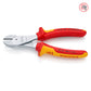 Knipex Kliješta Bočna Sječa – Sječice Ojačana 180mm 1000V – 74 06 180 by Knipex 74 06 180 Izolovani Alat VDE 1000V - detalj 2