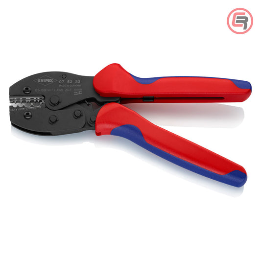 Knipex Kliješta Za Presanje Kabl Stopica Neizoliranih 0,5-10,0 mm2 PreciForce – 97 52 33 by Knipex 97 52 33 Kliješta Za