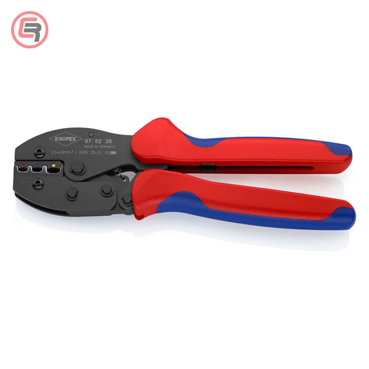 Knipex Kliješta Za Presanje Kabl Stopica Izoliranih 0,5-6,0 mm2 PreciForce – 97 52 36 by Knipex 97 52 36 Kliješta Za