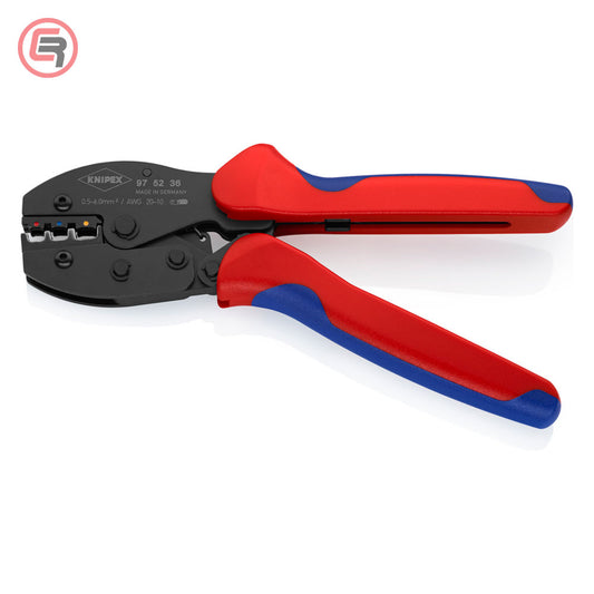 Knipex Kliješta Za Presanje Kabl Stopica Izoliranih 0,5-6,0 mm2 PreciForce – 97 52 36 by Knipex 97 52 36 Kliješta Za