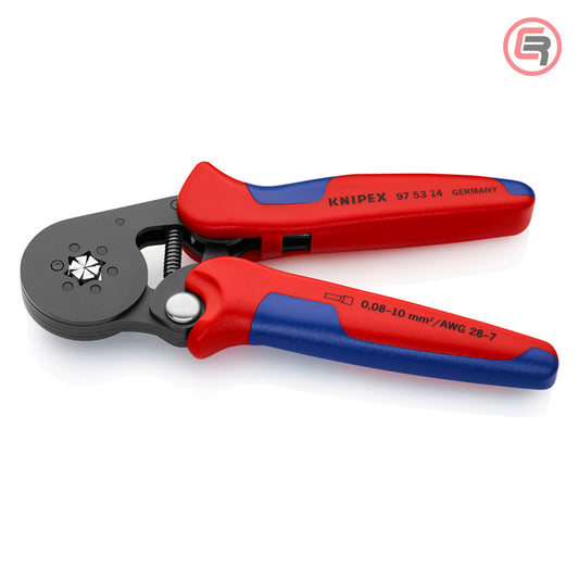 Knipex Kliješta Samopodešavajuća Za 6-Kutno Presanje Čahura 0,08-16 mm2 – 97 53 14 by Knipex 97 53 14 Kliješta - detalj 2