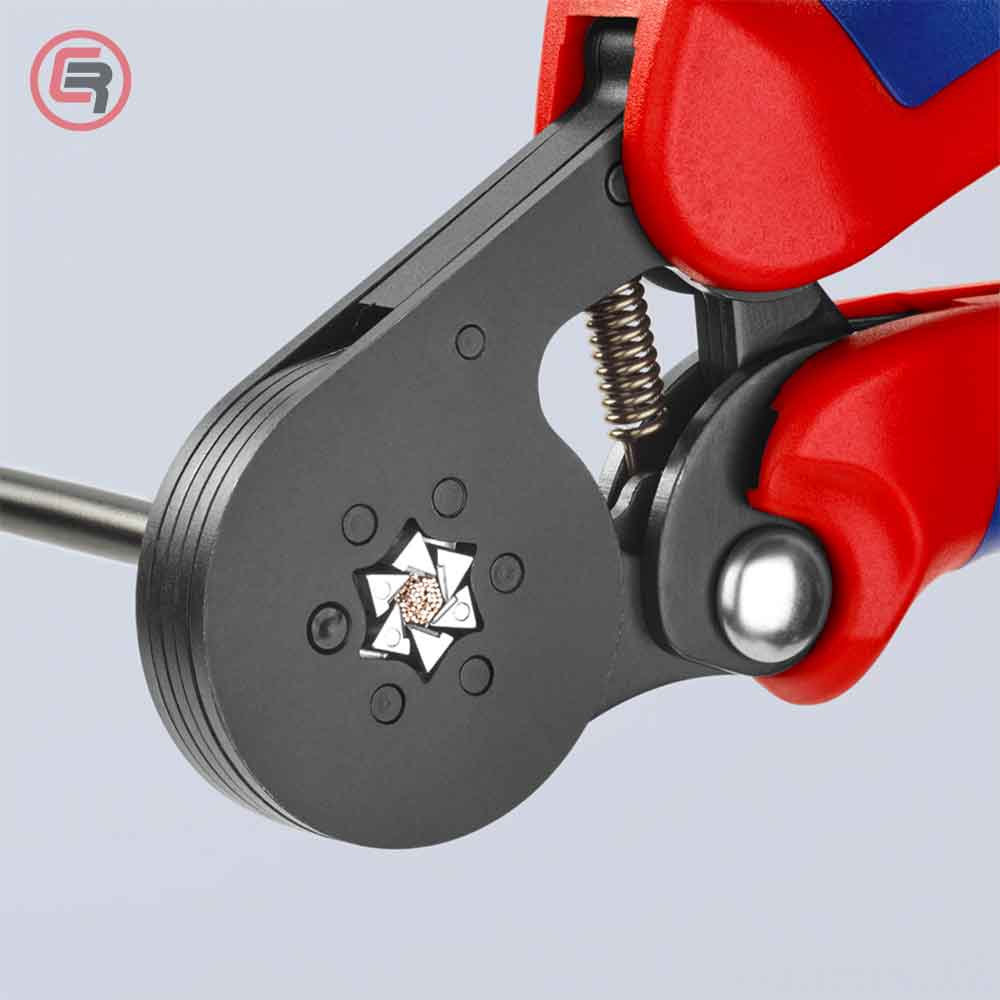 Knipex Kliješta Samopodešavajuća Za 6-Kutno Presanje Čahura 0,08-16 mm2 – 97 53 14 by Knipex 97 53 14 Kliješta - detalj 5