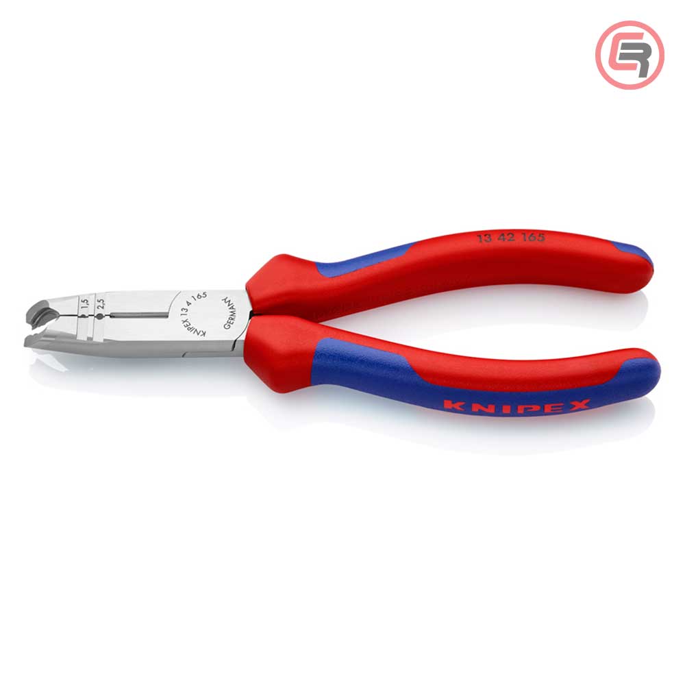 Knipex Kliješta Za Skidanje Izolacije 165 mm Sa Sječicama – 13 42 165 by Knipex 13 42 165 Kliješta