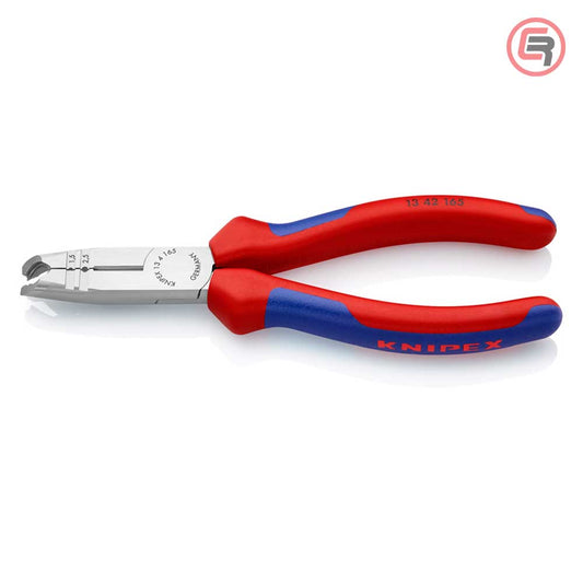 Knipex Kliješta Za Skidanje Izolacije 165 mm Sa Sječicama – 13 42 165 by Knipex 13 42 165 Kliješta