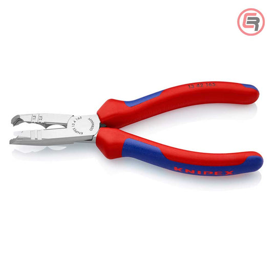 Knipex Kliješta Za Skidanje Izolacije 165 mm Sa Sječicama – 13 42 165 by Knipex 13 42 165 Kliješta - detalj 2