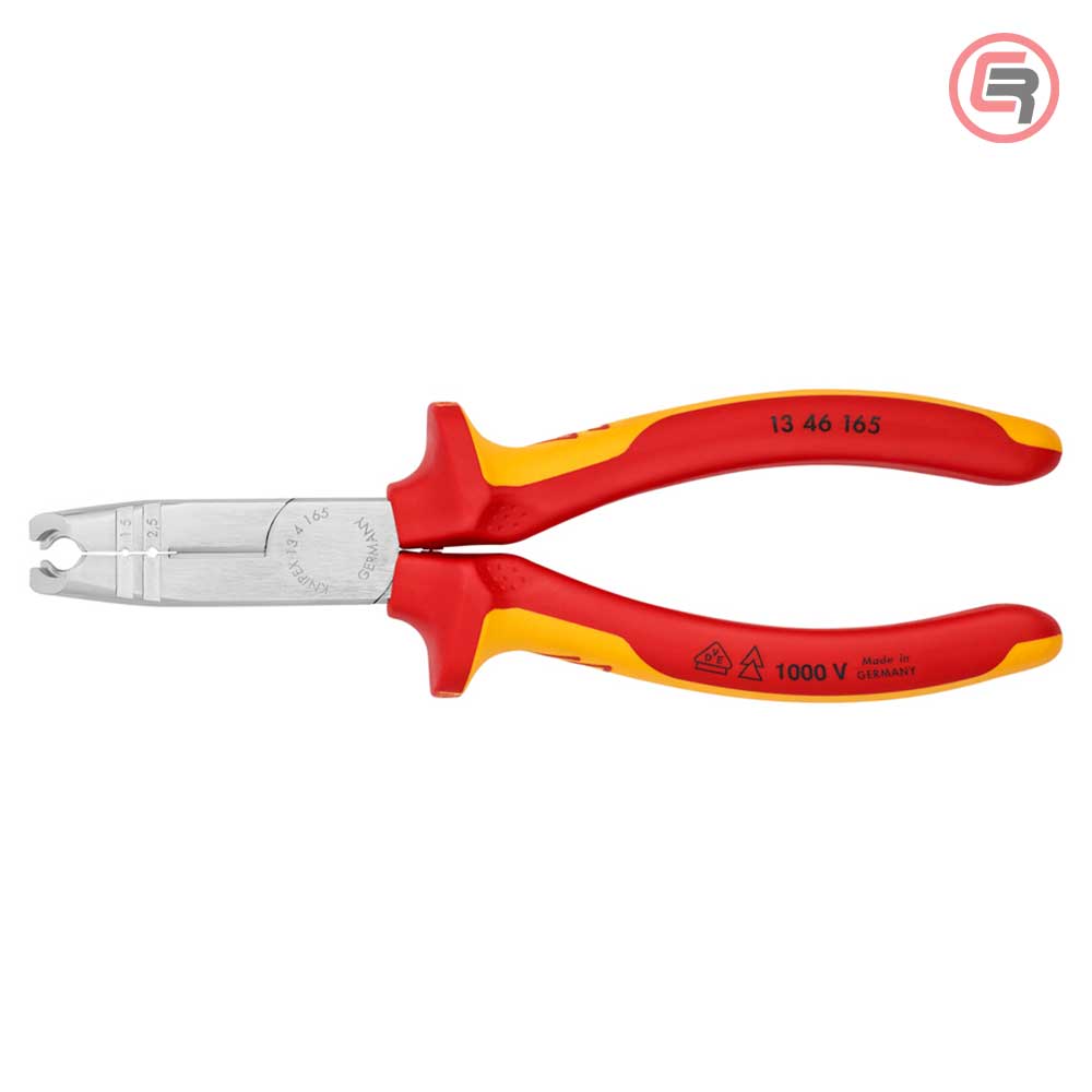 Knipex Kliješta Za Skidanje Izolacije 165 mm Sa Sječicama 1000V – 13 46 165 by Knipex 13 46 165 Kliješta - detalj 3