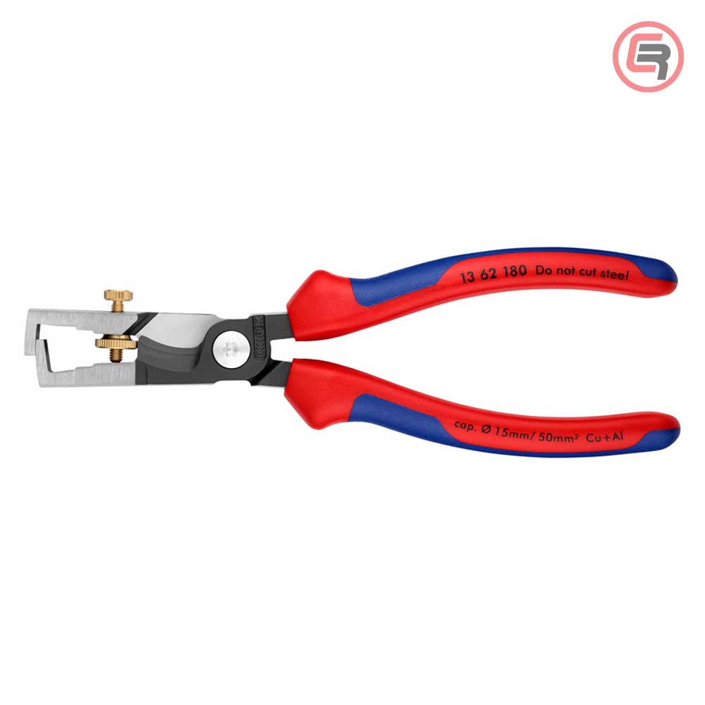Knipex Kliješta Za Skidanje Izolacije StriX 180mm Sa Makazama Za Kablove – 13 62 180 by Knipex 13 62 180 Kliješta - detalj 3
