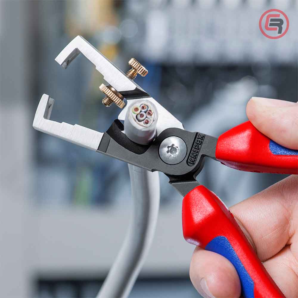 Knipex Kliješta Za Skidanje Izolacije StriX 180mm Sa Makazama Za Kablove – 13 62 180 by Knipex 13 62 180 Kliješta - detalj 6