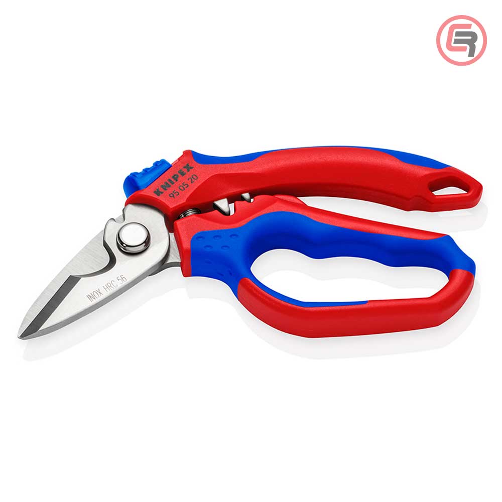 Knipex Škare Makaze Ugaone 45* Za Električare 180 mm – 95 05 20 SB by Knipex 95 05 20 SB Makaze / Škare