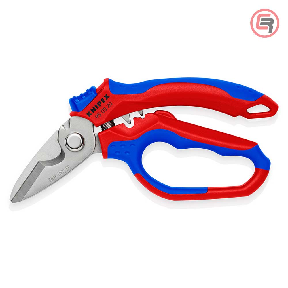 Knipex Škare Makaze Ugaone 45* Za Električare 180 mm – 95 05 20 SB by Knipex 95 05 20 SB Makaze / Škare - detalj 3