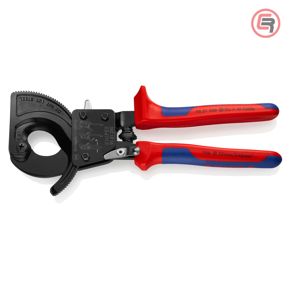 Knipex Škare Makaze 250mm Za Kablove fi 32mm / 240mm2 – 95 31 250 by Knipex 95 31 250 Makaze / Škare