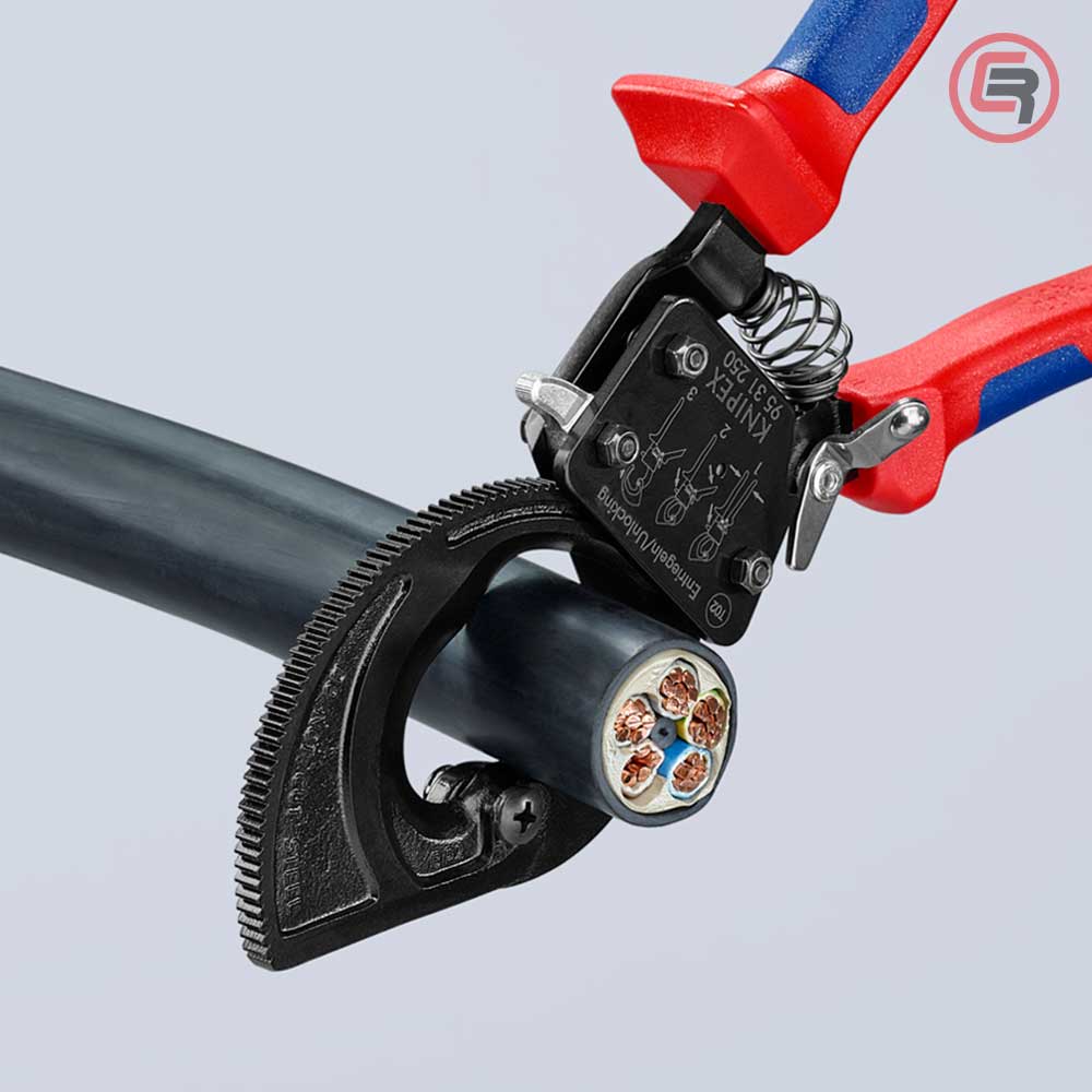 Knipex Škare Makaze 250mm Za Kablove fi 32mm / 240mm2 – 95 31 250 by Knipex 95 31 250 Makaze / Škare - detalj 4