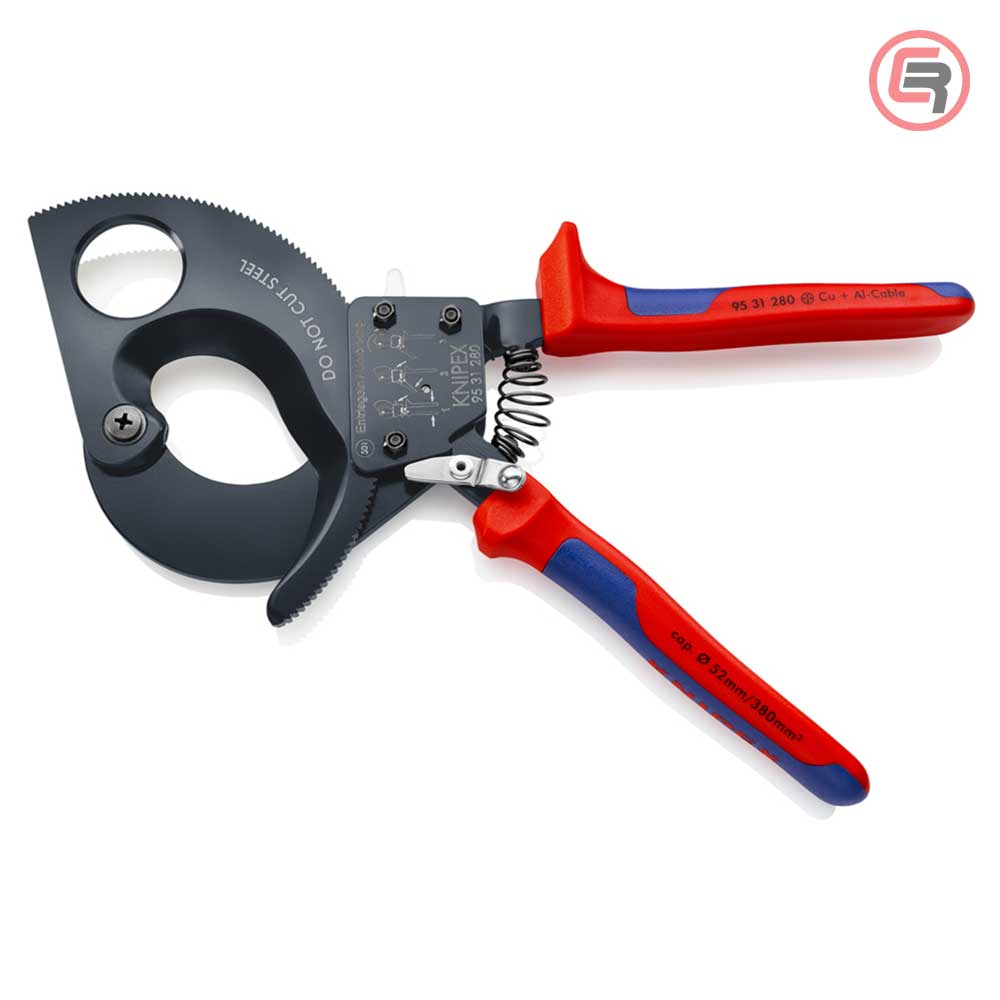 Knipex Škare Makaze 280mm Za Kablove fi 52mm / 380mm2 – 95 31 280 by Knipex 95 31 280 Makaze / Škare - detalj 2