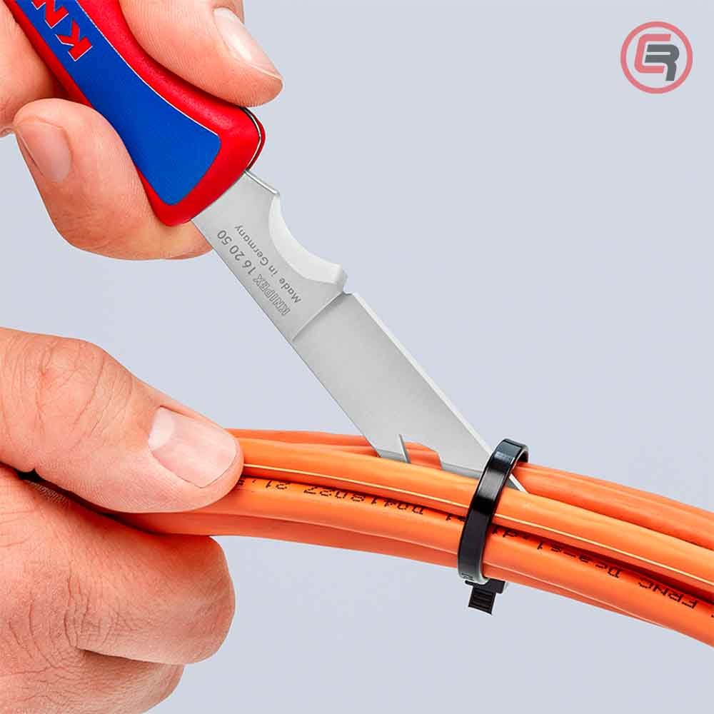 Knipex Nož Sklopivi Električarski 80 / 120mm – 16 20 50 SB by Knipex 16 20 50 SB Alati Za Električare - detalj 4