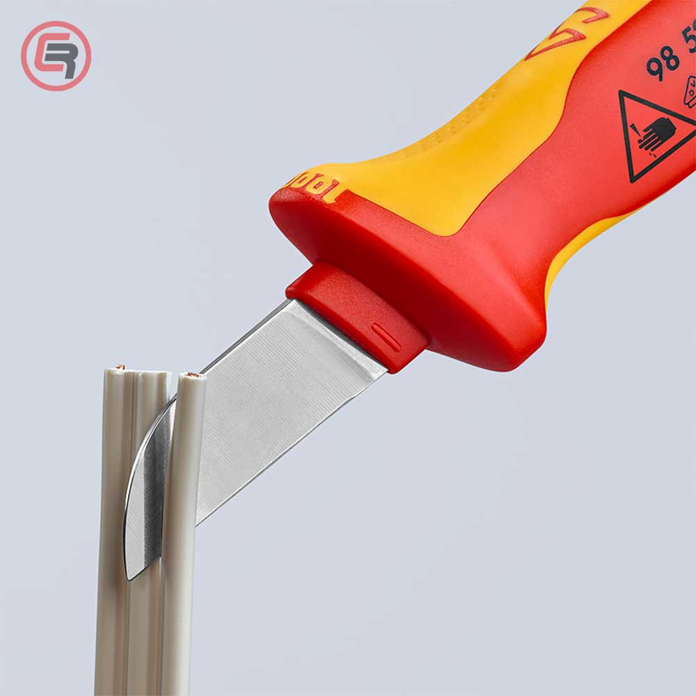 Knipex Nož Za Kablove 50 / 190mm 1000V – 98 52 by Knipex 98 52 Izolovani Alat VDE 1000V - detalj 3