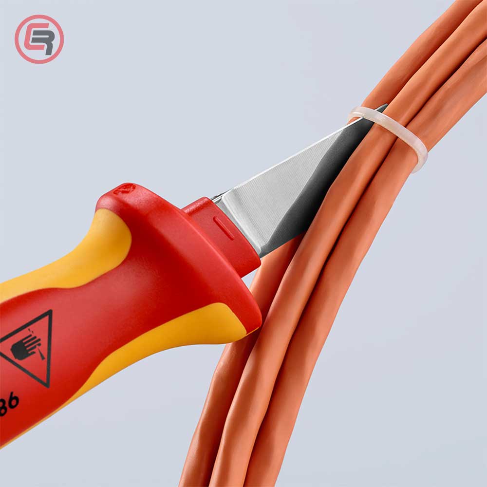 Knipex Nož Za Kablove 50 / 190mm 1000V – 98 52 by Knipex 98 52 Izolovani Alat VDE 1000V - detalj 4