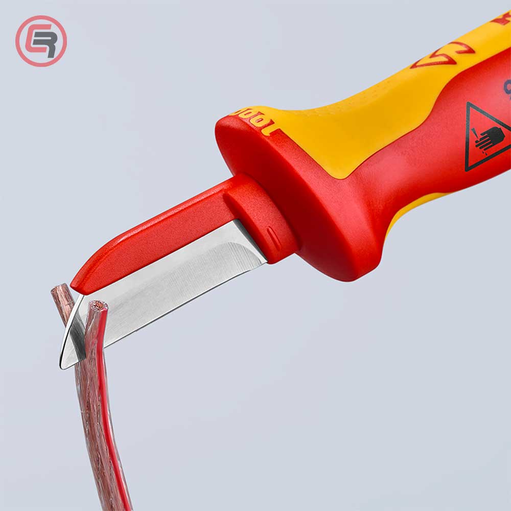 Knipex Nož Za Kablove 50 / 190mm 1000V – 98 54 by Knipex 98 54 Izolovani Alat VDE 1000V - detalj 3