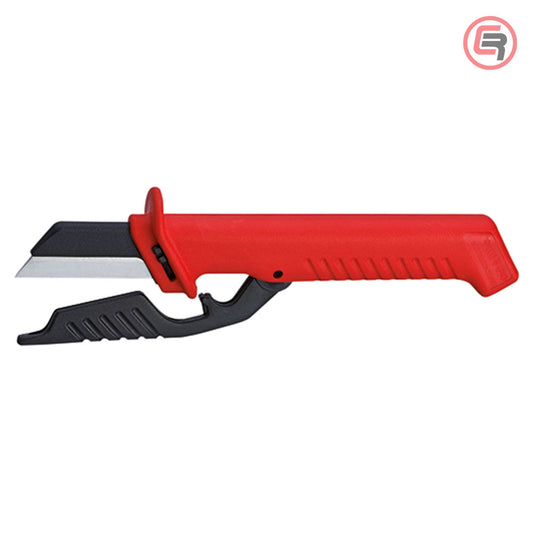 Knipex Nož Za Kablove Sa Zaštitom 50 / 190mm 1000V – 98 56 by Knipex 98 56 Izolovani Alat VDE 1000V