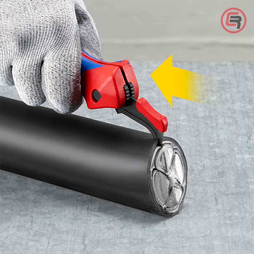 Knipex Nož Za Skidanje Izolacije Sa Kukom i Račna Funkcijom 146 mm – 16 50 145 SB by Knipex 16 50 145 SB Alati Za