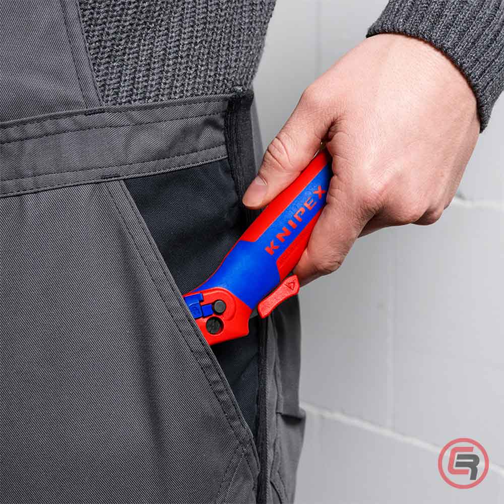 Knipex Nož Za Skidanje Izolacije Sa Kukom i Račna Funkcijom 146 mm – 16 50 145 SB by Knipex 16 50 145 SB Alati Za