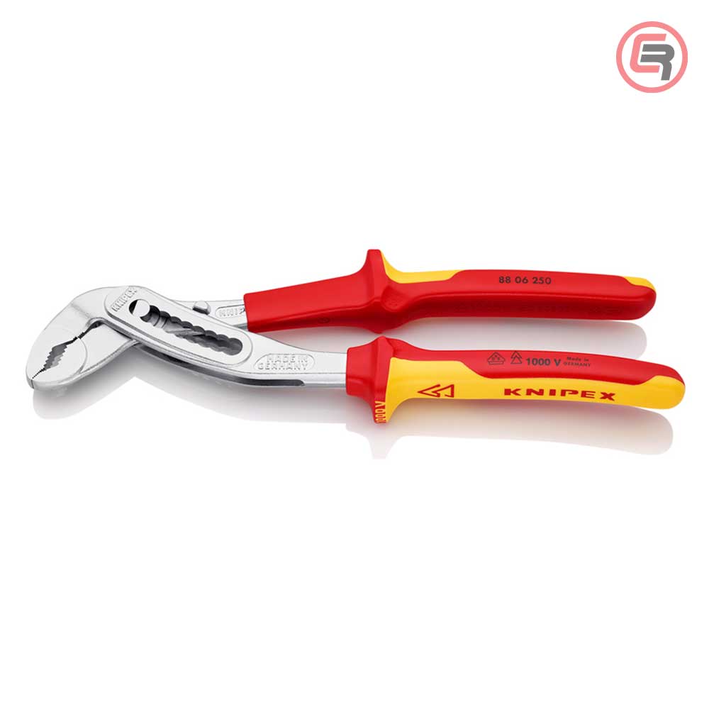 Knipex Kliješta Papige / Papagajke Aligator 250mm 1000V – 88 06 250 by Knipex 88 06 250 Izolovani Alat VDE 1000V