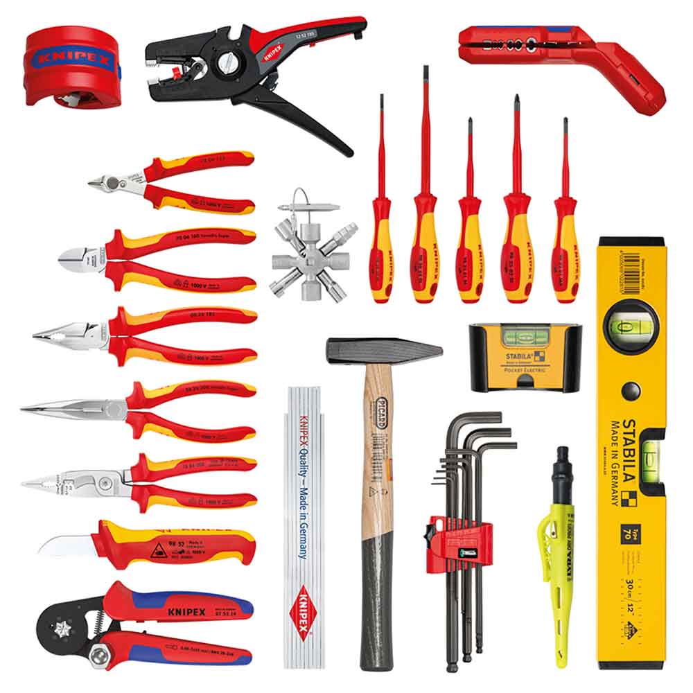 Knipex Garnitura Alata U Ruksaku Modular X18 Electro / 23 dijelna – 00 21 50 E by Knipex 00 21 50 E Garniture / Setovi