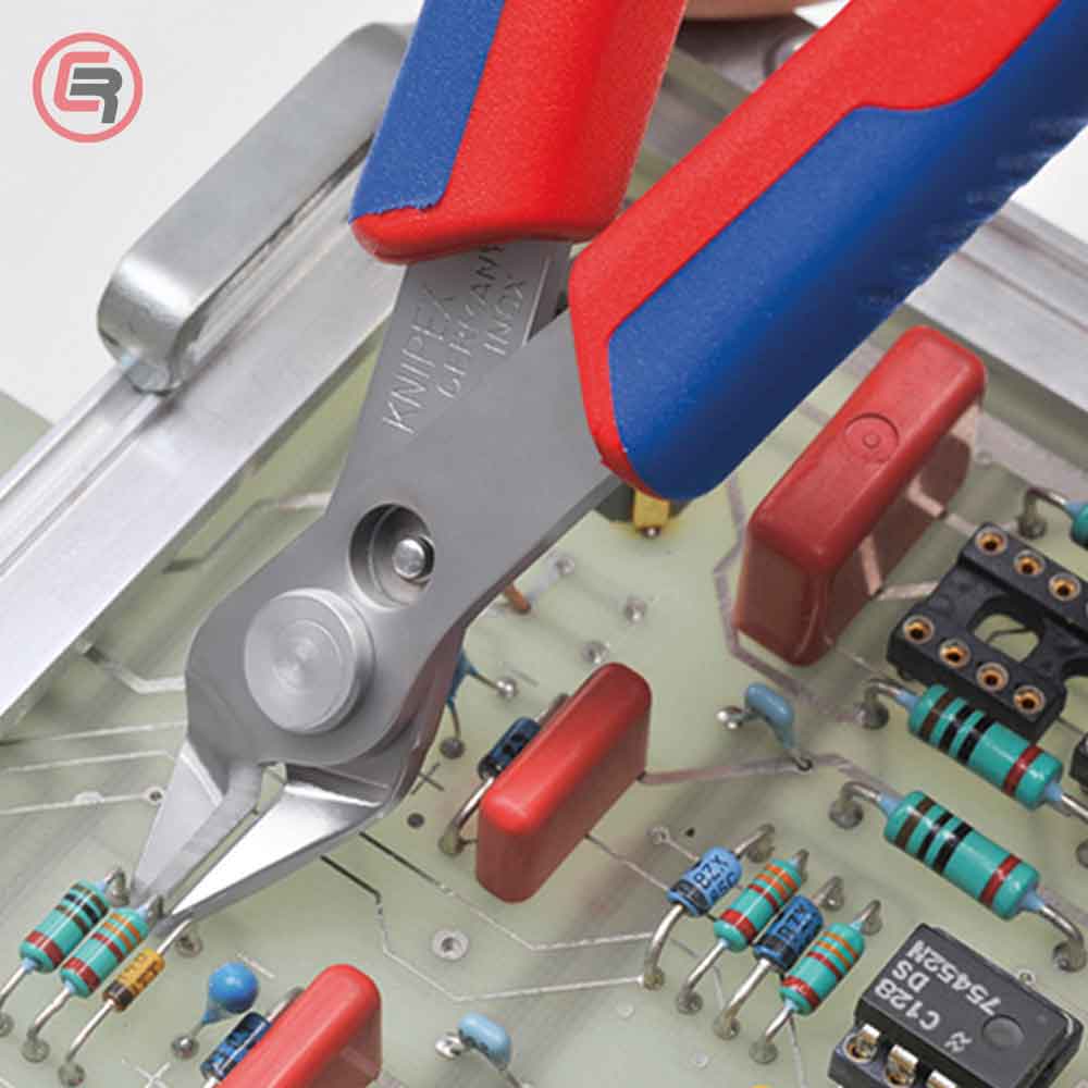 Knipex Kliješta Sječice Kosa Elektroničarska Super Knips 125mm – 78 03 125 by Knipex 78 03 125 Kliješta - detalj 4