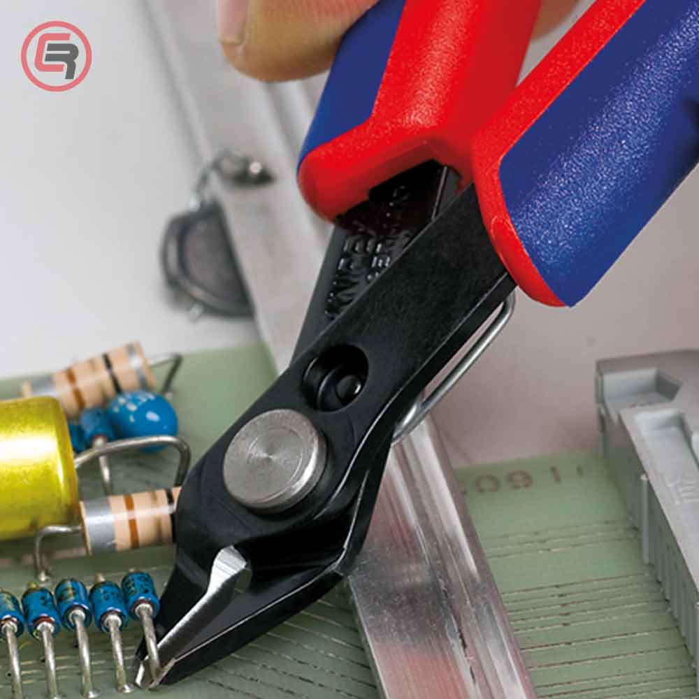 Knipex Kliješta Sječice Kosa Elektroničarska Super Knips 125mm – 78 61 125 by Knipex 78 61 125 Kliješta - detalj 4
