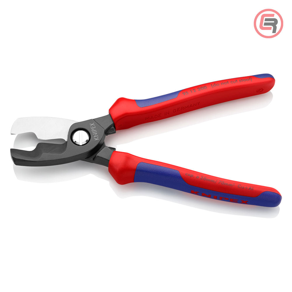 Knipex Škare Makaze Sa Dvostrukom Reznom Ivicom 200mm Za Kablove 70mm2 – 95 12 200 by Knipex 95 12 200 Makaze / Škare