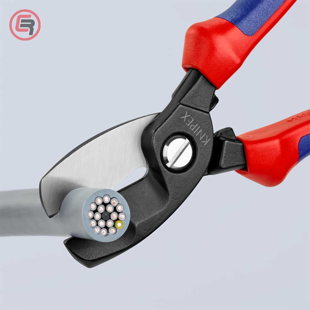 Knipex Škare Makaze Sa Dvostrukom Reznom Ivicom 200mm Za Kablove 70mm2 – 95 12 200 by Knipex 95 12 200 Makaze / Škare