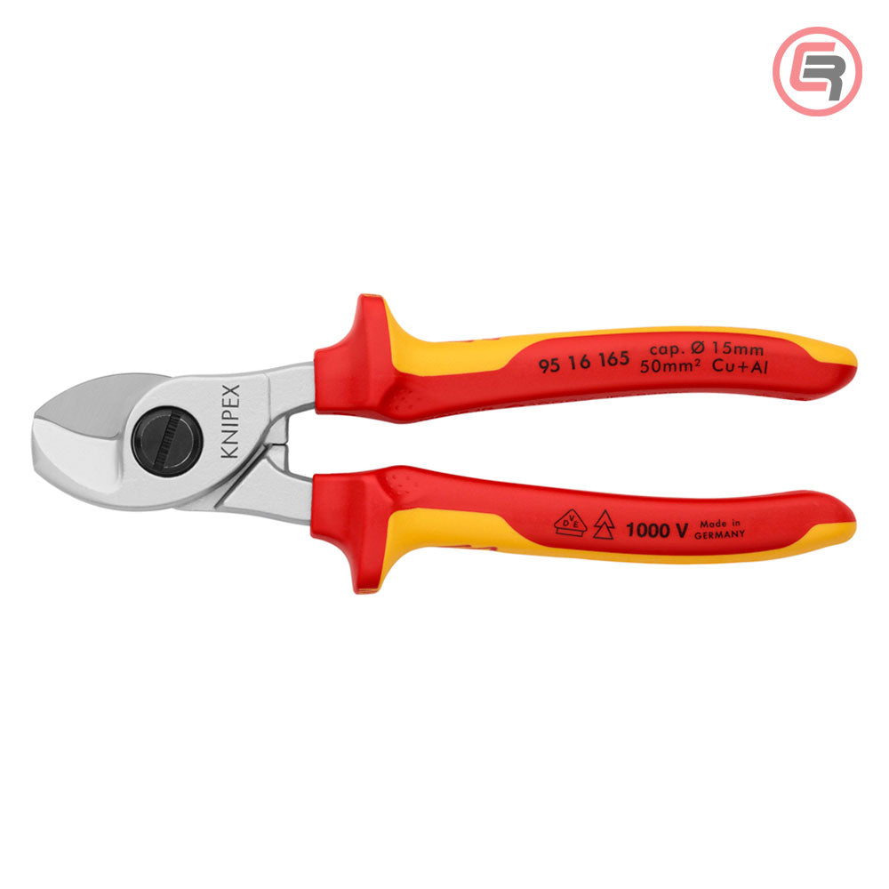 Knipex Škare Makaze 165mm Za Kablove 50mm2 1000V – 95 16 165 by Knipex 95 16 165 Makaze / Škare - detalj 3