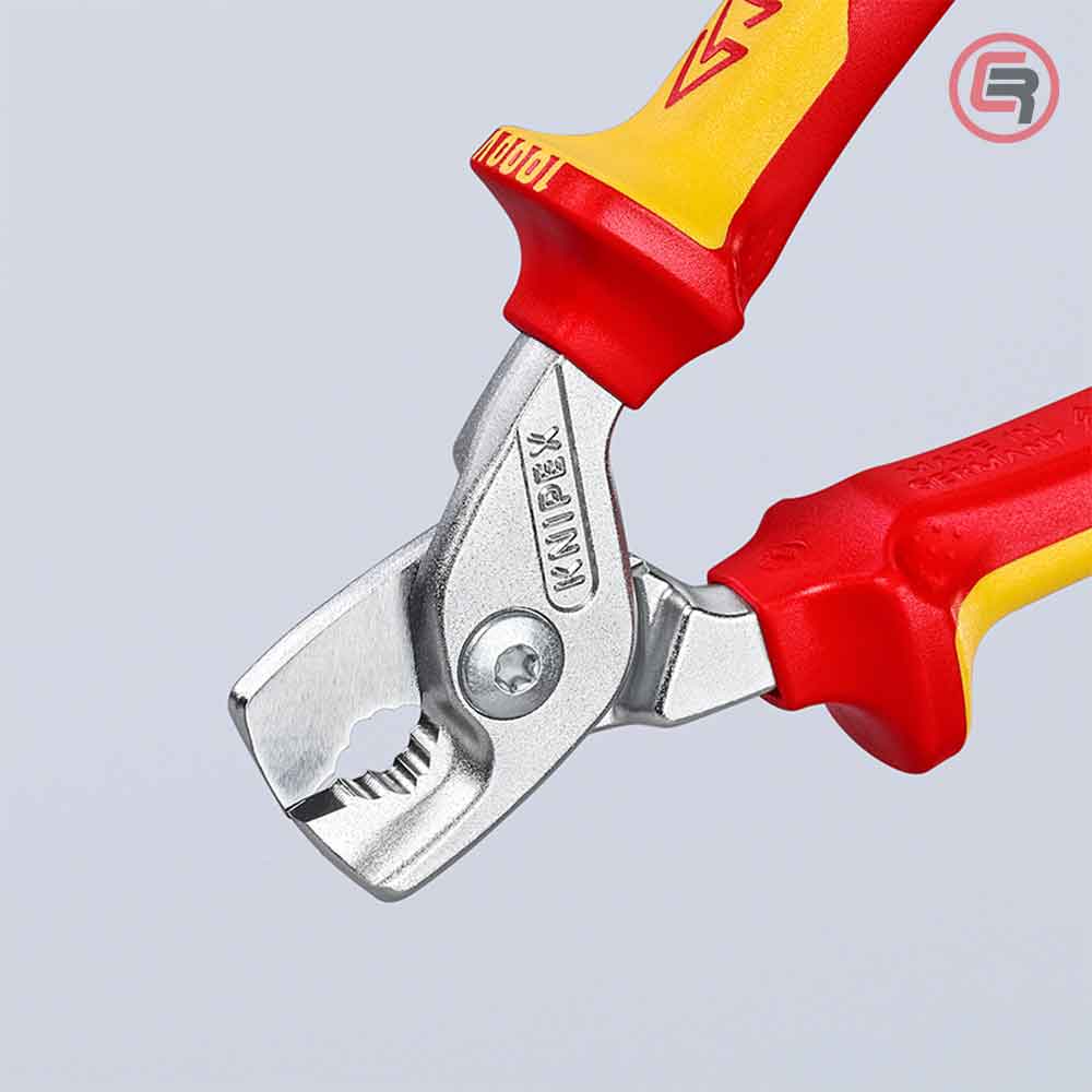 Knipex Škare Makaze 160mm Za Kablove StepCut fi 15mm / 50mm2 1000V – 95 16 160 by Knipex 95 16 160 Makaze / Škare - detalj 6