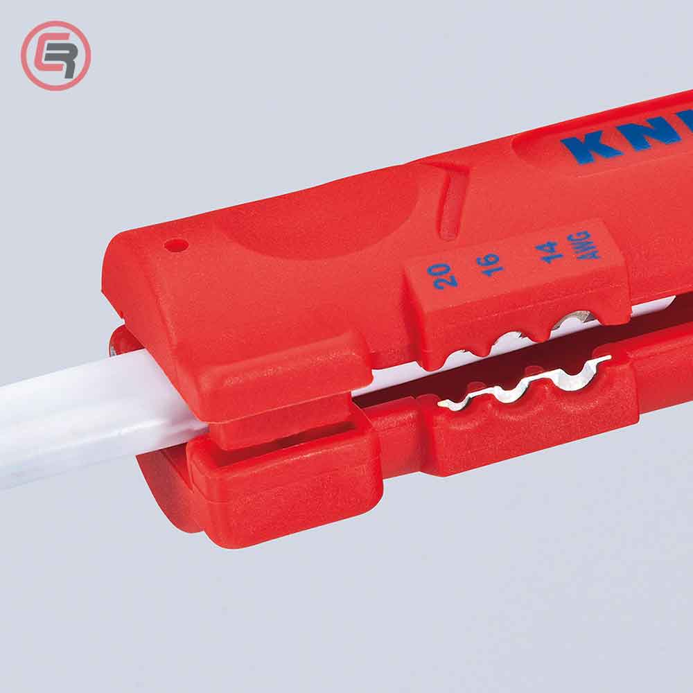 Knipex Skidač Izolacije Za Ravne i Okrugle Kablove 4 – 13mm / 125mm – 16 64 125 SB by Knipex 16 64 125 SB Alati Za