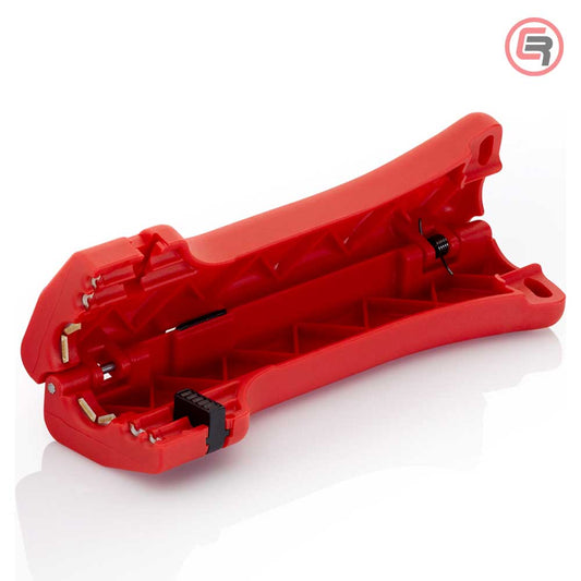 Knipex Skidač Izolacije Sa Industrijskog i Građevinskog Kabla 130mm – 16 90 130 SB by Knipex 16 90 130 SB Alati Za