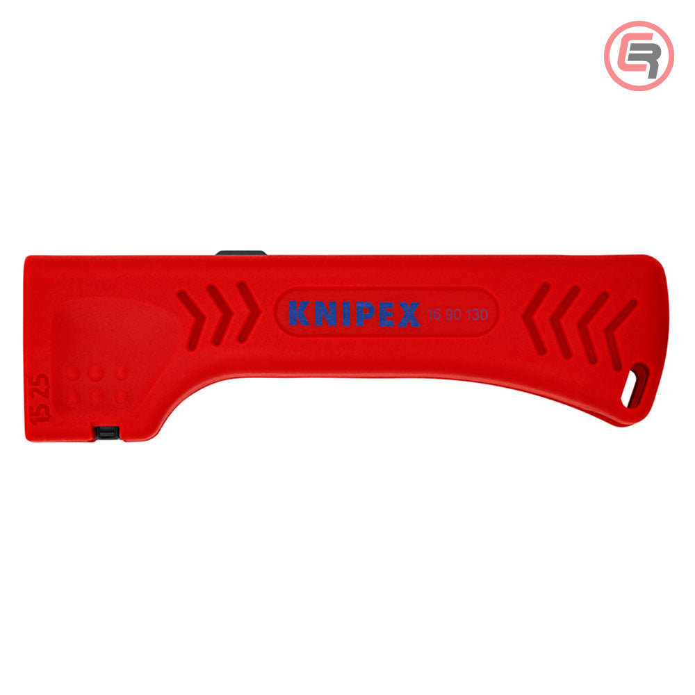 Knipex Skidač Izolacije Sa Industrijskog i Građevinskog Kabla 130mm – 16 90 130 SB by Knipex 16 90 130 SB Alati Za